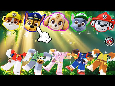 PAW Patrol | Head Matching Adventure & Exciting Color Challenge | FHD