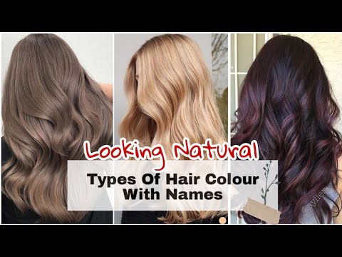 Hair colour name/Hair colour shades ideas/Korean hair colour for girl/Types of hair colour with name