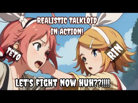 【Talkloid Realistic】Teto and Rin get into SERIOUS HEATED FIGHT