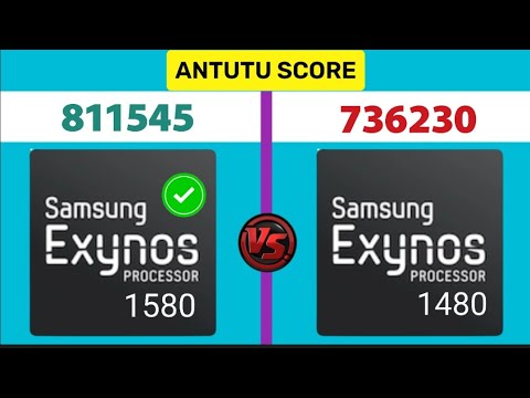 Samsung Exynos 1580 🆚 Samsung Exynos 1480 |