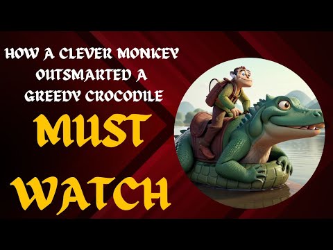 "A Monkey, a Crocodile, and the Most Unusual Friendship | Epic Plot Twist!"