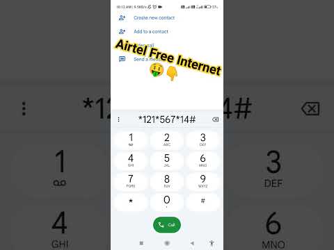 Airtel Free Internet ☝️🤑 #airtel #data