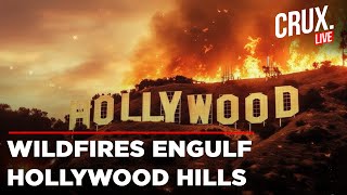 California Wildfire Live | Wildfires Devour Homes In Hollywood Hills In LA | Los Angeles Fire LIVE