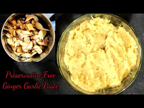 How to Make Ginger Garlic Paste at Home | Recipe 142 | Travel Chef