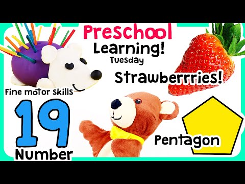 Toddler Preschool Learning Videos, Circle Time Tuesday | Montessori Fine Motor Skills three year old