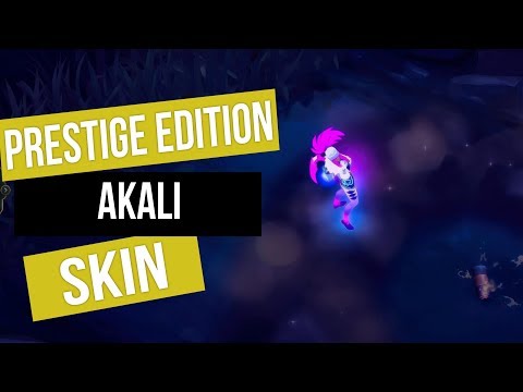 Akali: Prestige Edition | Skin Spotlight • League Of Legends