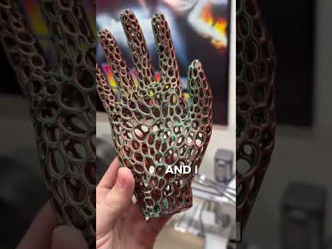 3D Printed HAND! #3dprints #3dprinted #3dprinting