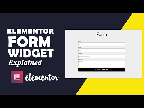 Creating Forms Using Elementor Pro