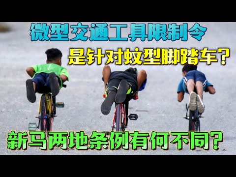 新马对微型交通工具的限制有什么不同？马来西亚交通部长魏家祥重声加强版微型交通工具限制令，是否可以保障像沈可婷这样的司机？