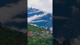 Lachung Village , North Sikkim || Breathtaking views of Nature #Shorts #viral #shortvideo