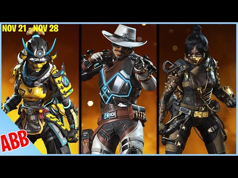 APEX LEGENDS ITEM SHOP TODAY - WRAITH(AIRSHIP ASSASSIN) & HEMLOK RECOLORS, BLACK FRIDAY SALE STORE