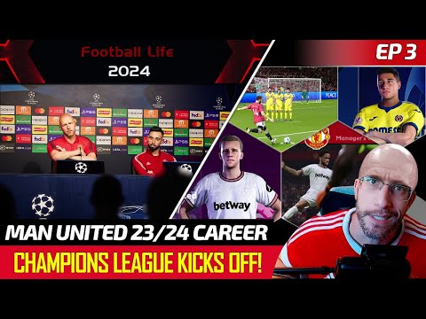 [TTB] MAN UNITED CAREER EP3 - CHAMPIONS LEAGUE, NEW GAMEPLAY UPDATE, MAN UNITED RANT, AND MORE!