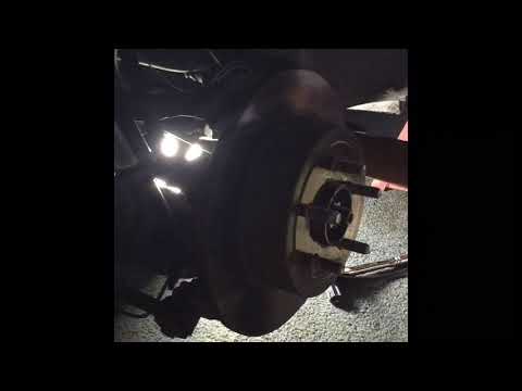 2013 Dodge Charger Rear Brake Pads, Rotors, and Speed Sensor Removal