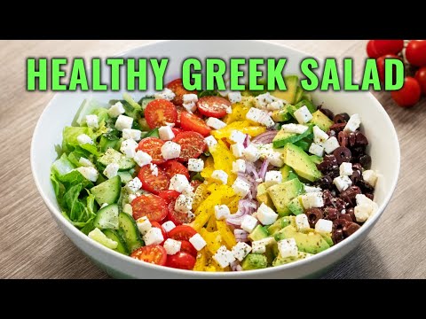 Greek Salad, How to Make Greek Salad, healthy salad recipes