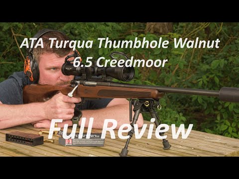 ATA Turqua Walnut Thumbhole, 6.5 Creedmoor, Full Review of an incredibly capable low cost rifle, WOW