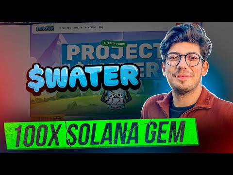 $WATER || NEXT 100X MEME ON SOLANA 🔥