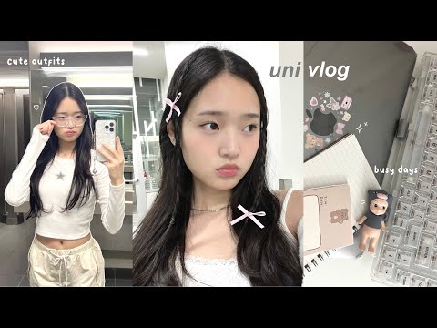 uni vlog: prepping for studying abroad, in depth everyday makeup routine, chanel unboxing, busy days