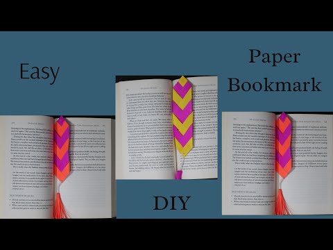 bookmark| paper bookmark |diy |easybookmark |paper craft #bookmark #papercraft #diy #ytvideo