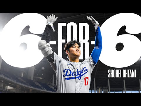 Shohei Ohtani 6-for-6 Night in Miami | 50/50 Club