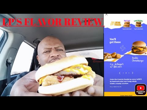 McDonald's Crunchy Mcdouble Menu Hack #mcdonalds