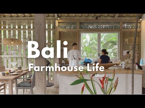 Soul Healing Stay At Ubud Bali Farmhouse: Early Mornings, Nature & Relaxing Vlog