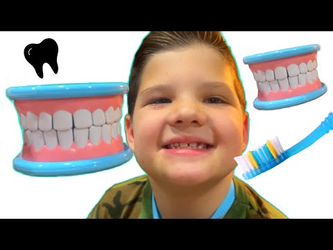 Going to the DENTIST for TEETH checkup With Caleb and Mommy Pretend Play Dentist Toys for kids!