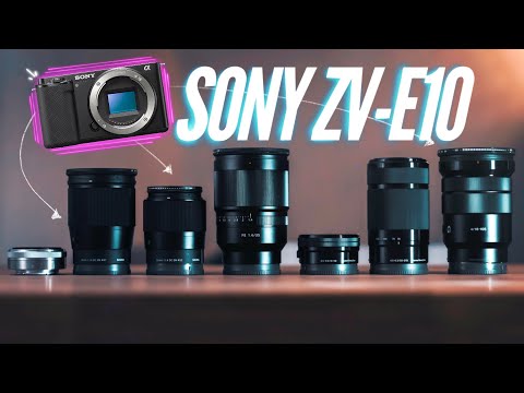 Best Sony ZV E10 YouTube Lenses for Beginners