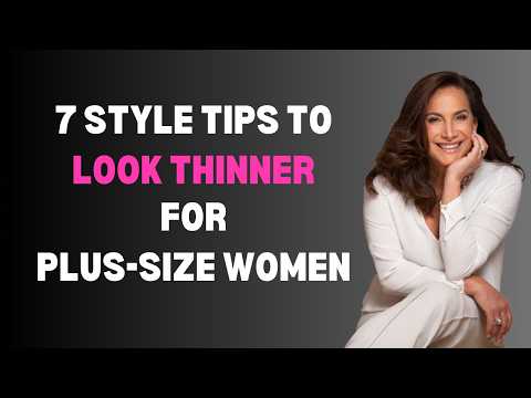 How to Look Thinner: 7 Style Tips for Plus-Size Women Over 50