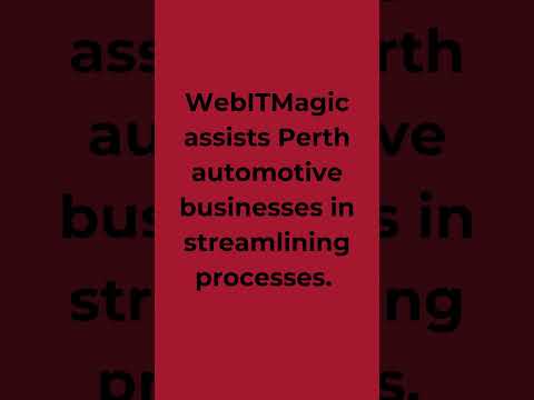 Streamline Automotive Stock Management in Perth! | WebITMagic