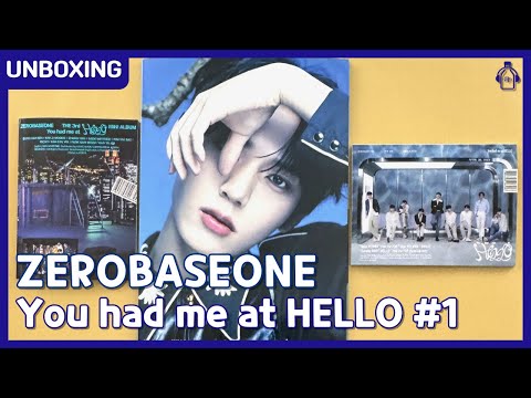 ZEROBASEONE 'You had me at HELLO' Eclipse, Sunshower & Solar Versions #Unboxing (14/05/2024)