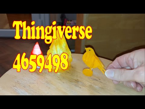 Random stuff off Thingiverse - Robin Decoration - 4659498