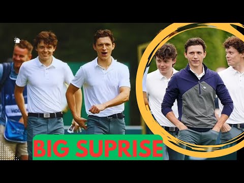 Tom Holland competed in the BMW PGA Championship Pro-Am and Got a Surprise