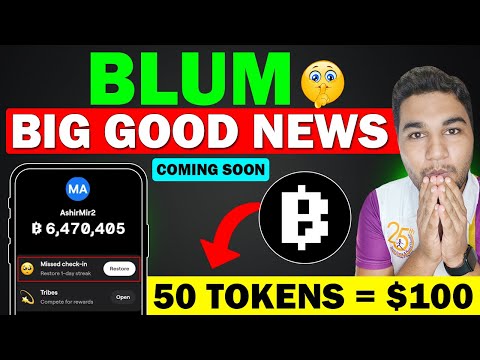 Blum Big Good News - Blum Airdrop New Update | Blum Token Price & Listing Date Update