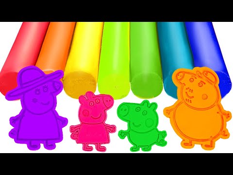 Create and Learn with Play Doh Molds | Best Learn Colors | Preschool Toddler Toy Learning Videos