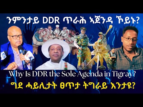 ንምንታይ ኣብ ትግራይ ዲዲኣር ጥራሕ ኣጀንዳ ኾይኑ? #TigraiPress #Ethiopia #TigrayWar #Eritrea #Abiyahmed #DDR #Eritrea