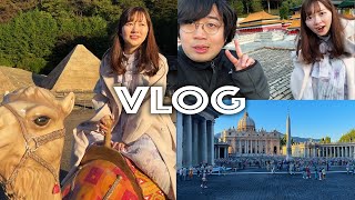 妄想では付き合ってる彼女と世界一周✈️デート【VLOG】