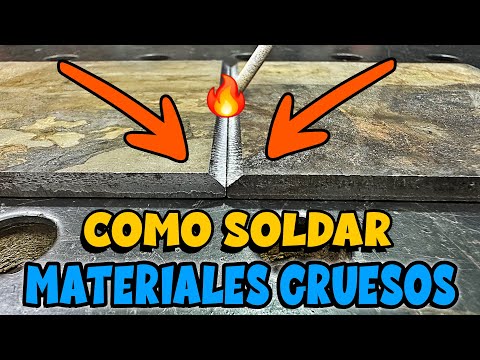 🔥 SECRETO Para SOLDAR Materiales GRUESOS 😁 - JJ HERRERÍA Y MÁS