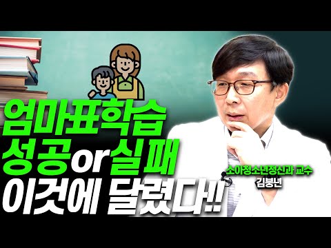 공부정서 위해 부모가 절대 해서는 안되는 일!!(김붕년 교수)