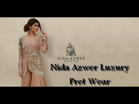 Nida Azwer Luxury Pret Wear Collection 2018 for Women