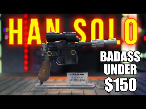 A Star Wars Han Solo Blaster Prop Replica That Won't Blow Your Budget!