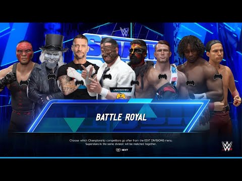 AWA Friday night smackdown: 8 Man battle royal