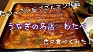 【GOURMET】Japanese UNAGI（Eel）in Tokyo　Michelin