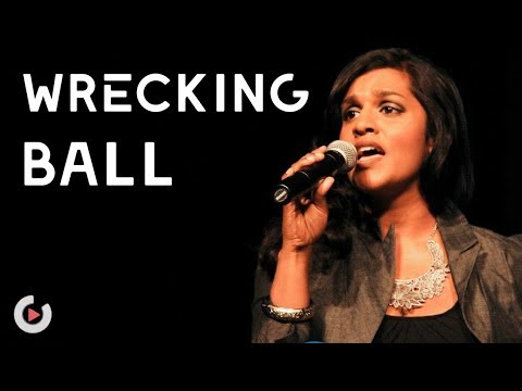 Miley Cyrus - Wrecking Ball | Acoustic Cover by Roveena