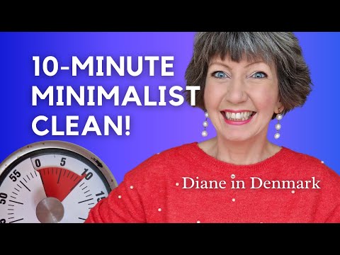 Fast Minimalist Clean with me! Flylady Zones, Hygge Home Weekly Routines!