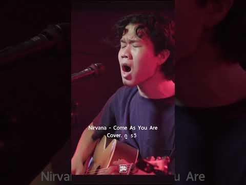 Nirvana - Come As You Are // Cover. ภู รวิ #liveinhighhow #highhow #บ้านงาน #shorts #youtubeshorts