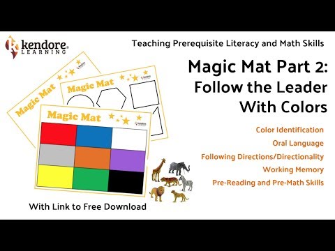 Magic Mat Part 2: Follow the Leader with Colors