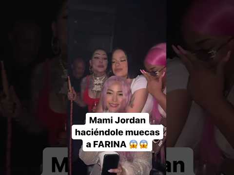 Mami Jordan le hace muecas a FARINA 😳 Le tiene Envidia?🤔😱