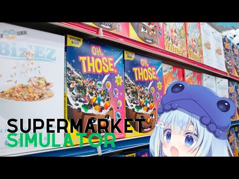 【Supermarket Simulator Pt. 2】Welcome to Pasta Mart, where all your pasta dreams【Ami Amami | 雨海あみ】