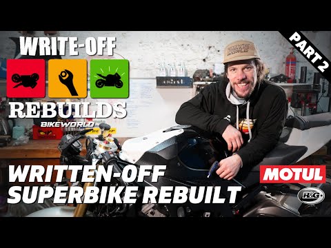 Write-Off Rebuilds | Wrecked And Written-Off Superbike Rebuilt And Put Back On The Road, Part 2