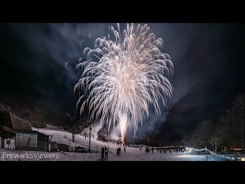 2024.02.18 平湯大滝結氷まつり 花火